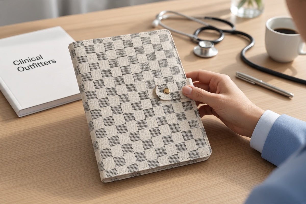 Rounds Ready Checkered Padfolio