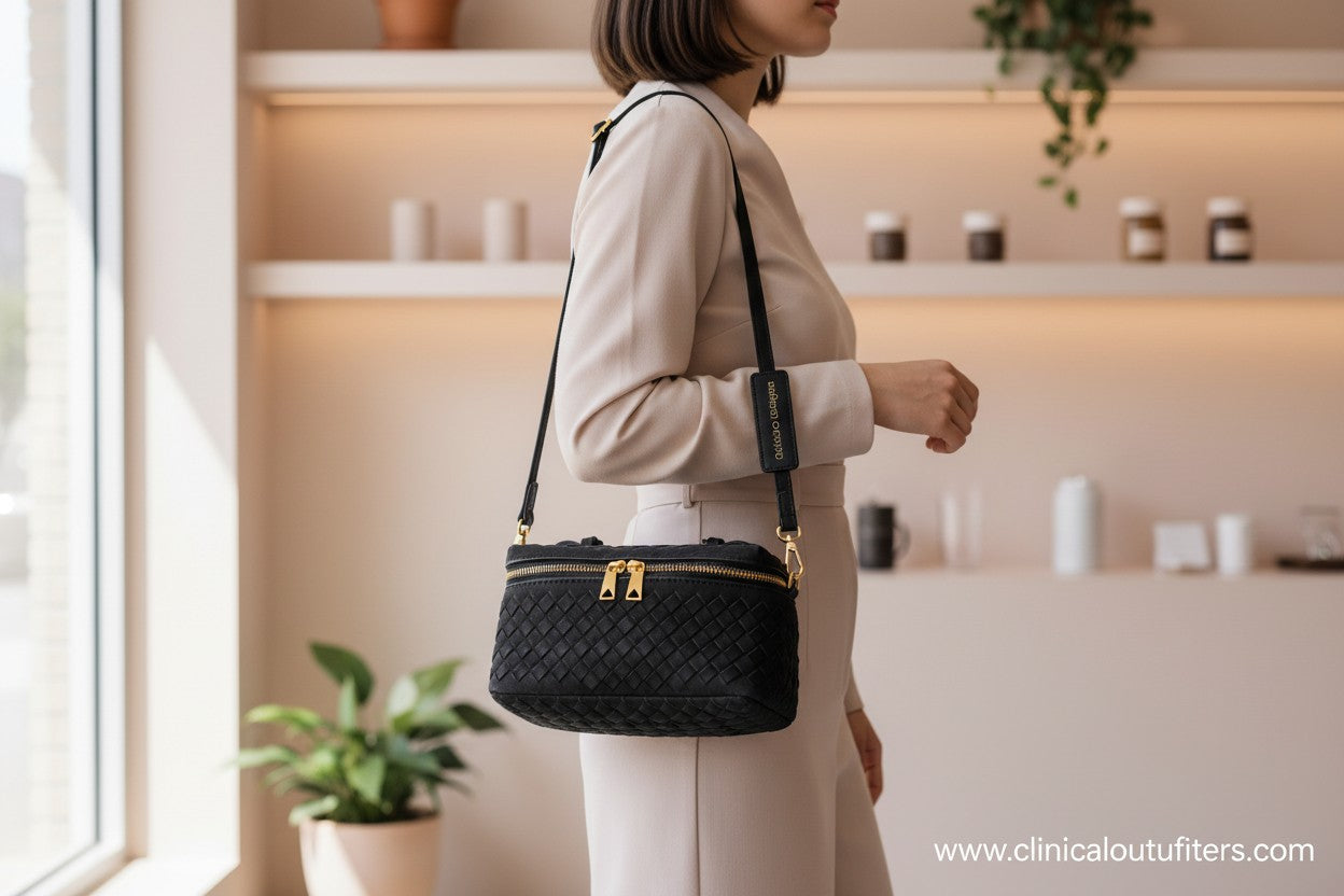 Woven Texture Tote Bag for Women — Trendy Handheld &amp; Crossbody