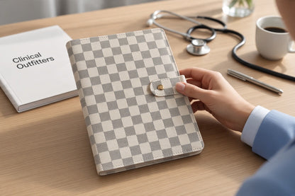 Rounds Ready Checkered Padfolio